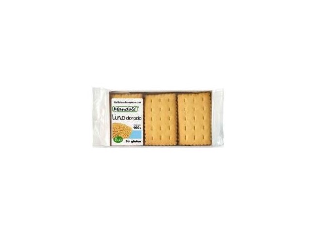 Galletas De Lino Dorado Desayuno 160G Bio Sg