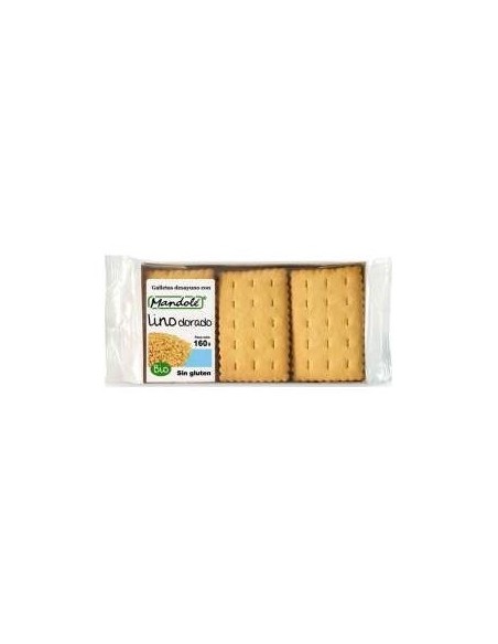 Galletas De Lino Dorado Desayuno 160G Bio Sg