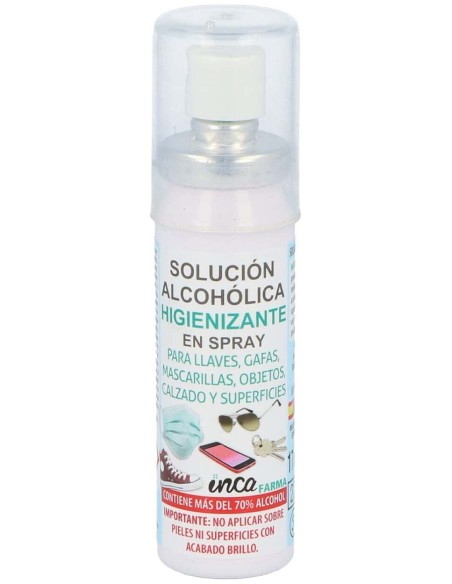 Inca Farma Solución Hidroalcohólica Higienizante Spray 17Ml