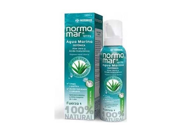 Normomar Spray Aloe Vera Y Ácido Hialurónico 120Ml