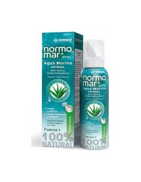 Normomar Spray Aloe Vera Y Ácido Hialurónico 120Ml