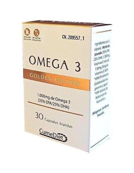 Cumediet Omega 3 Golden 30 Perlas