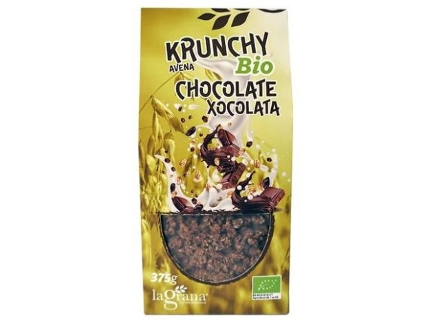 La Grana Crunchy Avena Choco Eco 375G