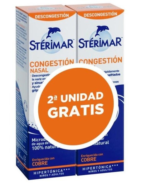 Sterimar Congestión Nasal Spray Dúo 2X100Ml