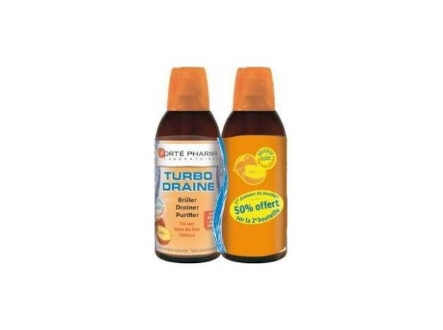 Forté Pharma Turboslim Melocotón 2X500Ml