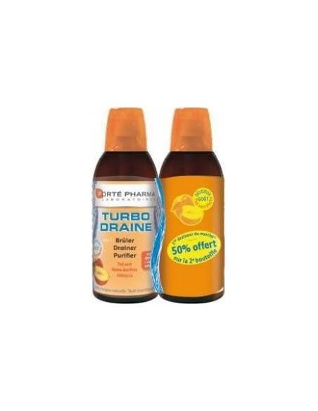 Forté Pharma Turboslim Melocotón 2X500Ml