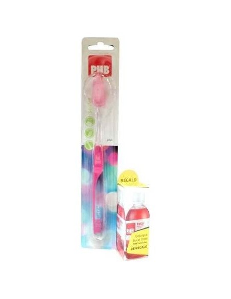 Phb Cepillo Dental Plus Adulto Suave + Colutorio 30Ml