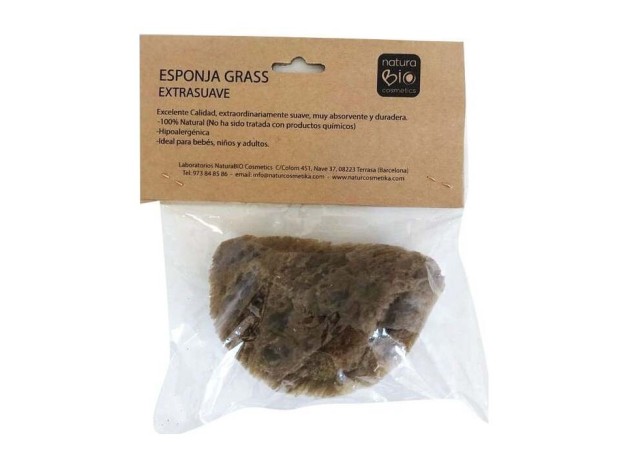 Naturabio Cosmetics Esponja Grass Bebés Adultos...