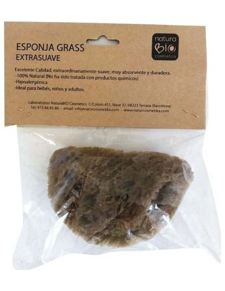 Naturabio Cosmetics Esponja Grass Bebés Adultos 1Ud