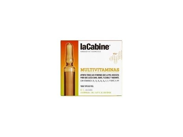 La Cabine Ampollas Multivitaminas 10X2Ml