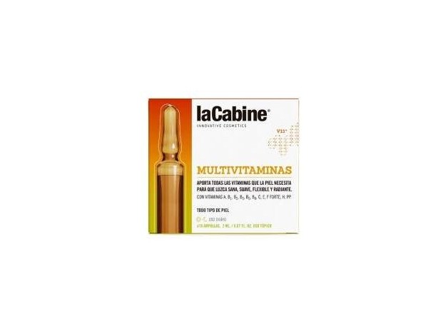 La Cabine Ampollas Multivitaminas 10X2Ml
