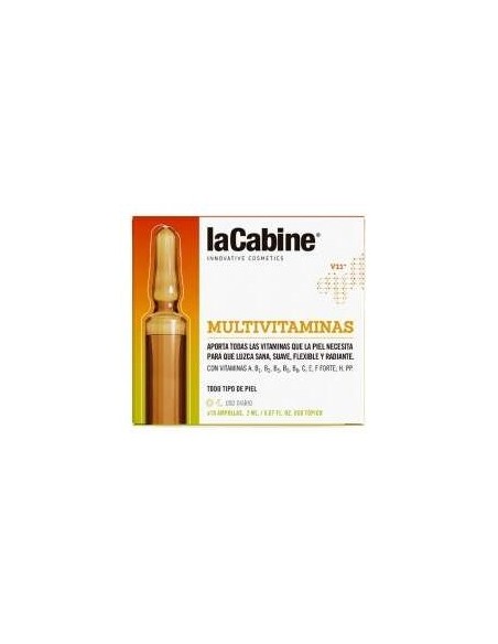 La Cabine Ampollas Multivitaminas 10X2Ml