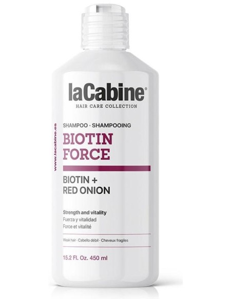 La Cabine Biotin Force Shampoo 450Ml
