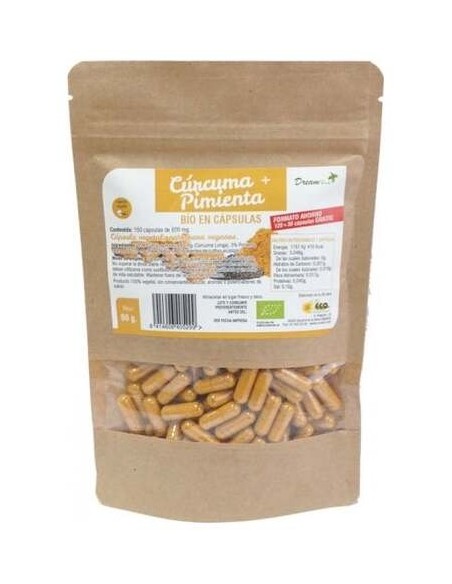 Dreamfoods Curcuma Pimienta Eco 150Caps