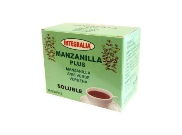 Integralia Manzanilla Plus Soluble 20 Sobres