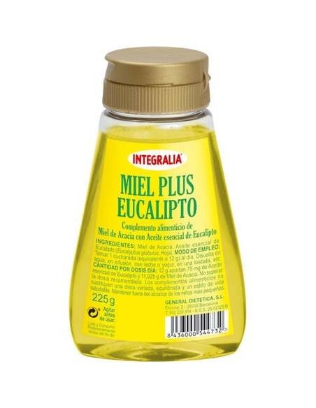 Integralia Miel Plus Con Eucalipto 225Gr