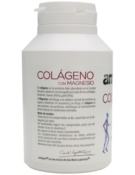Ana María Lajusticia Sport Colágeno Con Magnesio, 270 Comprimidos