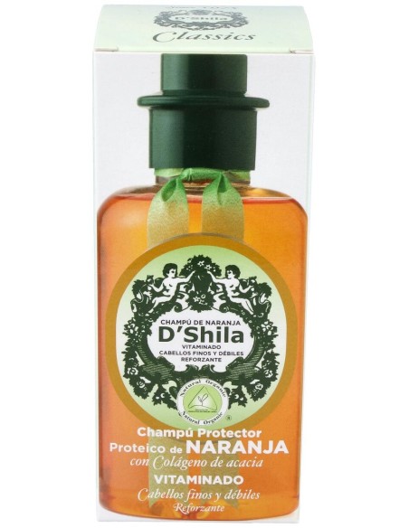 D'Shila Champu Proteico Naranja 300Ml
