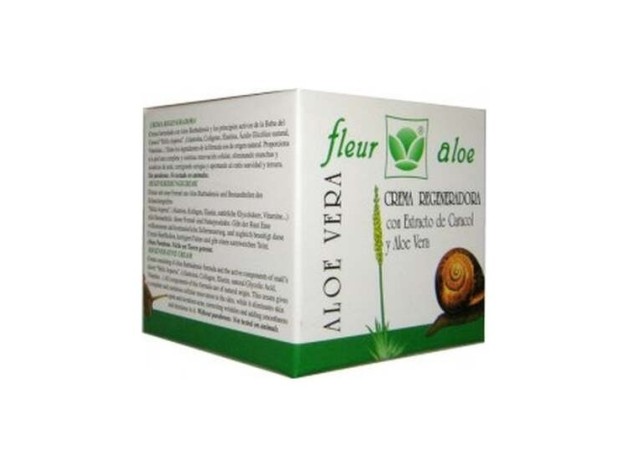 Fleur Aloe Crema Regeneradora Extracto Caracol...