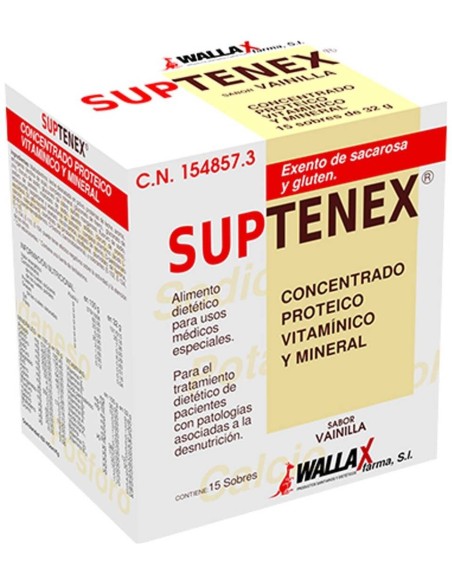 Sup-Tenex Vainilla 15 Sobres