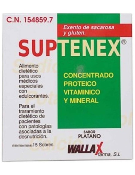 Wallax Sup Tenex Plus Plátano 15X32G