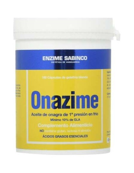 Onazime Aceite Onagra 500Mg. 1 Pr.180Perlas