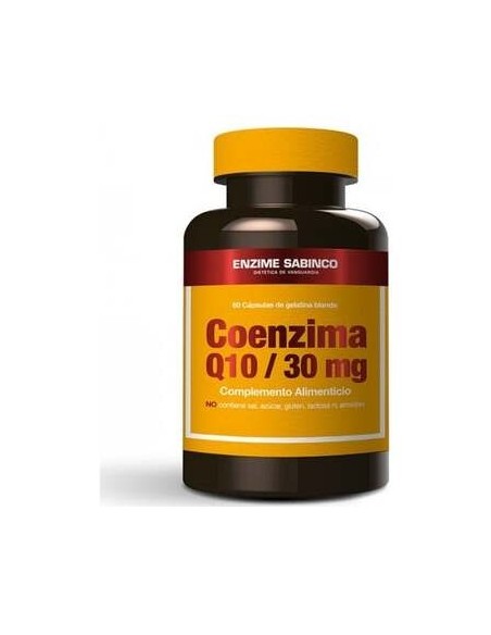 Enzime Sabinco Coenzima Q10 30Mg 60Caps