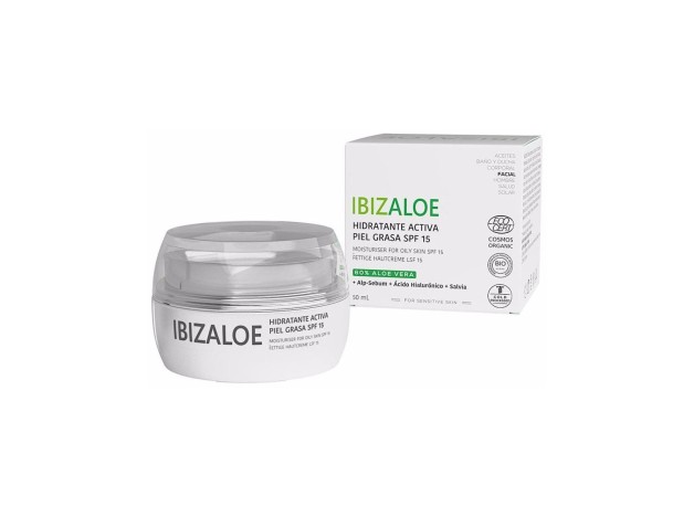 Ibizaloe Hidratante Activa Piel Grasa Spf 15 50 Ml