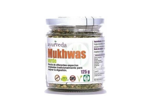 Ayurveda Mukhwas Verde 125G