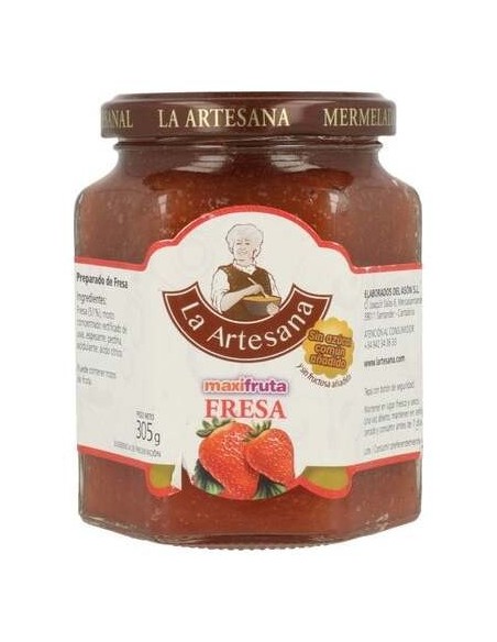 La Artesana Mermelada Fresa Sin Azúcar