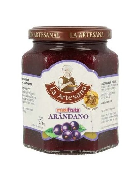 La Artesana Mermelada Arándano Sin Azúcar 305G