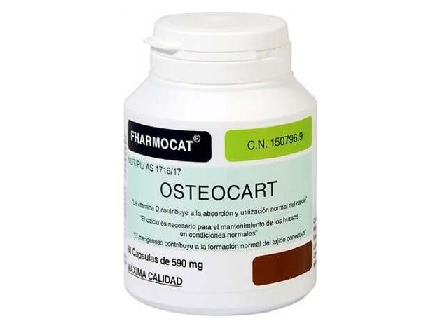 Osteocart (Calcio,Fluor,Vit.A Y D) 650Mg. 60Cap.