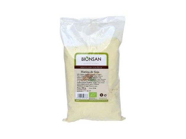 Harina De Soja No Tostada 500Gr. Bio