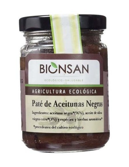 Pate De Aceitunas Negras 140Gr. Eco