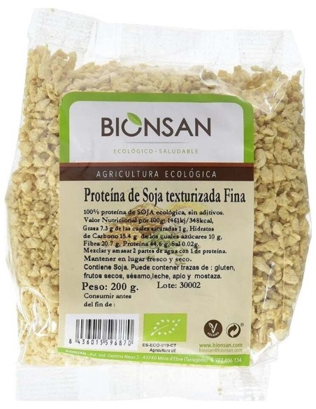Bionsan Proteina De Soja Texturizada Fina 200G