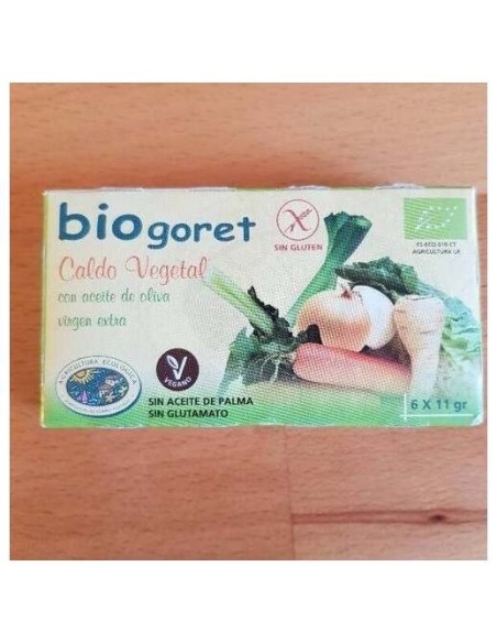Bio Goret Caldo Veg. Cubitos Bio 66G