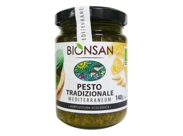 Bionsan Pesto Tradicional Piñones Eco 140G