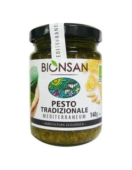 Bionsan Pesto Tradicional Piñones Eco 140G