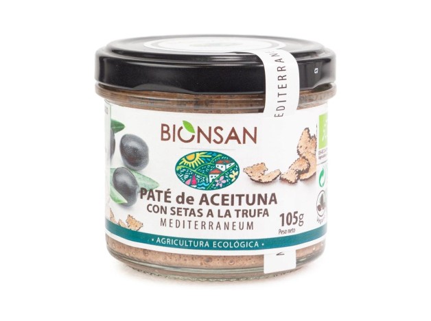 Pate De Aceitunas Setas A La Trufa 105Gr Eco Vegan