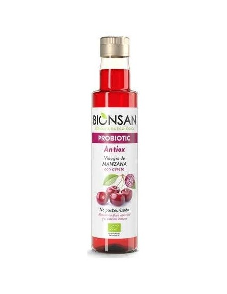 Biosan Probiótico Antiox Vinagre Manzana Con Cereza 250Ml