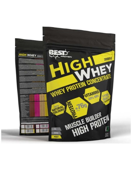 Proteína De Suero High Whey Choco Blanco 2000Gr.
