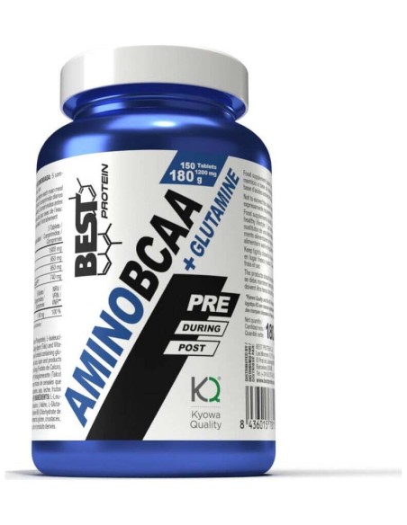Best Protein Amino Bcaa + Glutamine 150Comp