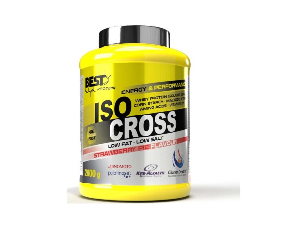 Best Protein Iso Cross Tarta De Fresa 2000G