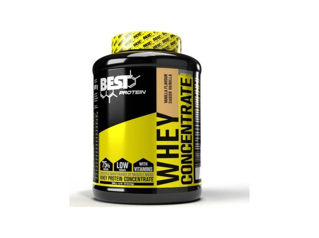 Proteína De Suero Whey Concentrate Vainilla 2Kg.