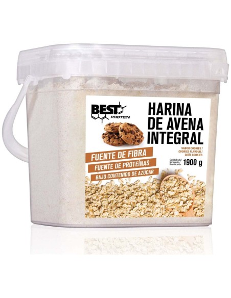Best Protein Harina De Avena Integral Cookies 1900G