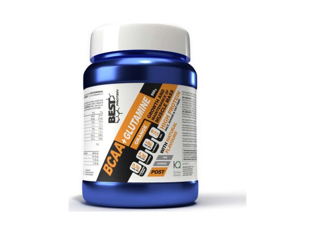 Best Protein Bcaa+ Glutamina 6.1.1 Naranja 500G