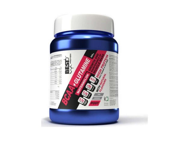 Best Protein Bcaa + Glutamine 6.1.1 Sandía 500G