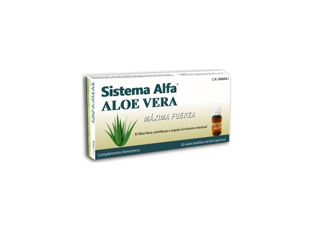 Sistema Alfa Aloe Vera Máxima Fuerza Ampollas,...