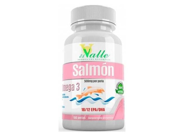 El Valle Aceite De Salmon 100 Perlas