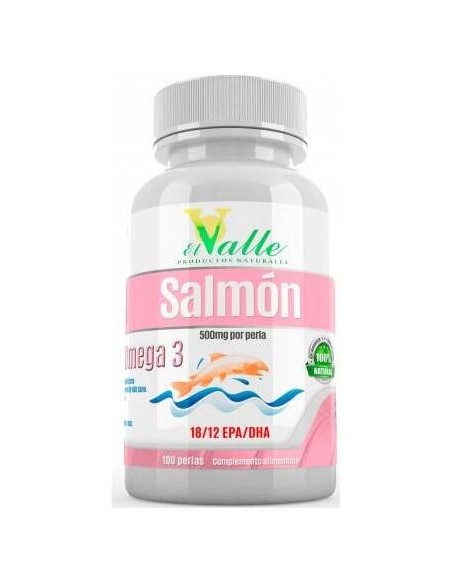 El Valle Aceite De Salmon 100 Perlas